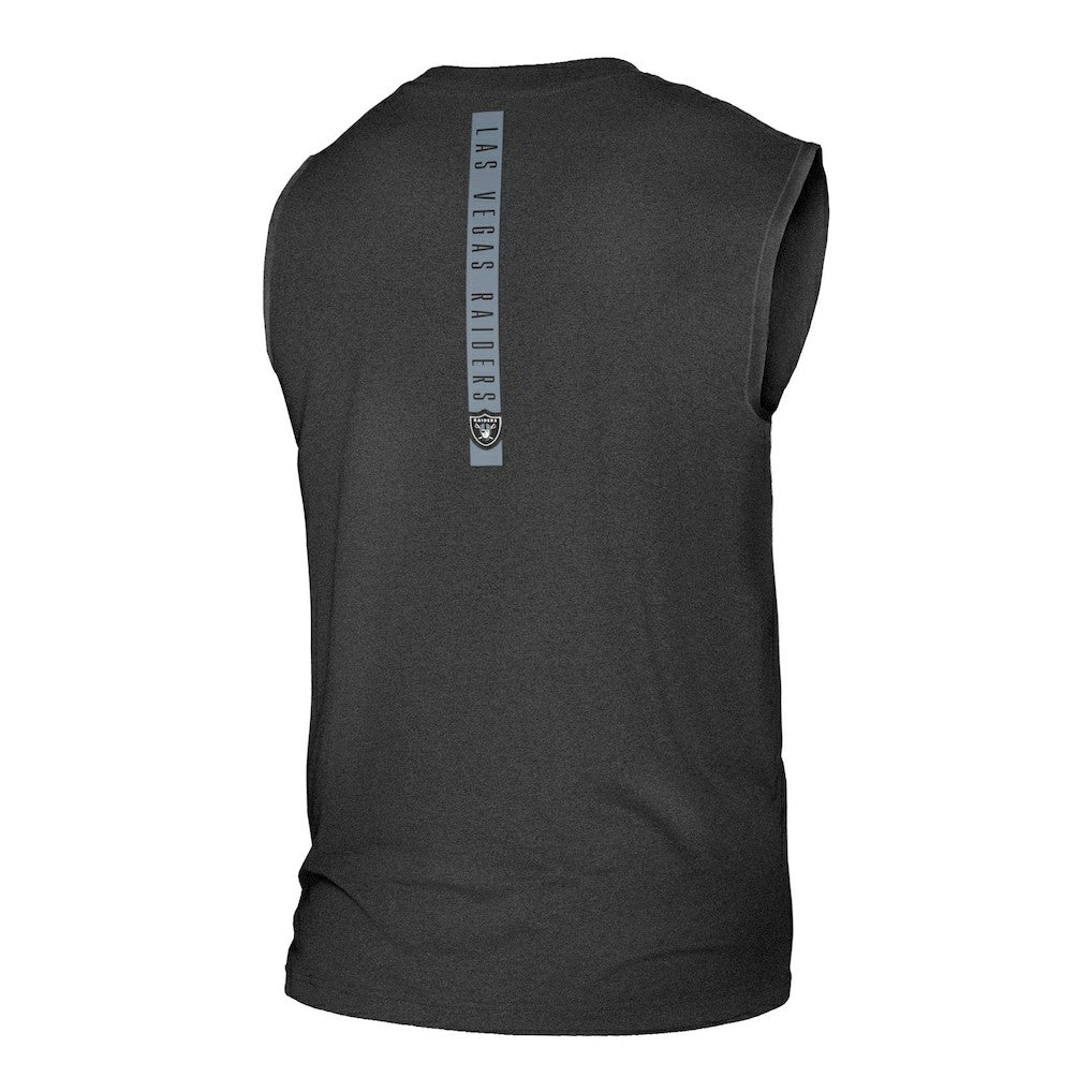 Las Vegas Raiders New Era Team Muscle Tank Top - Black Tops