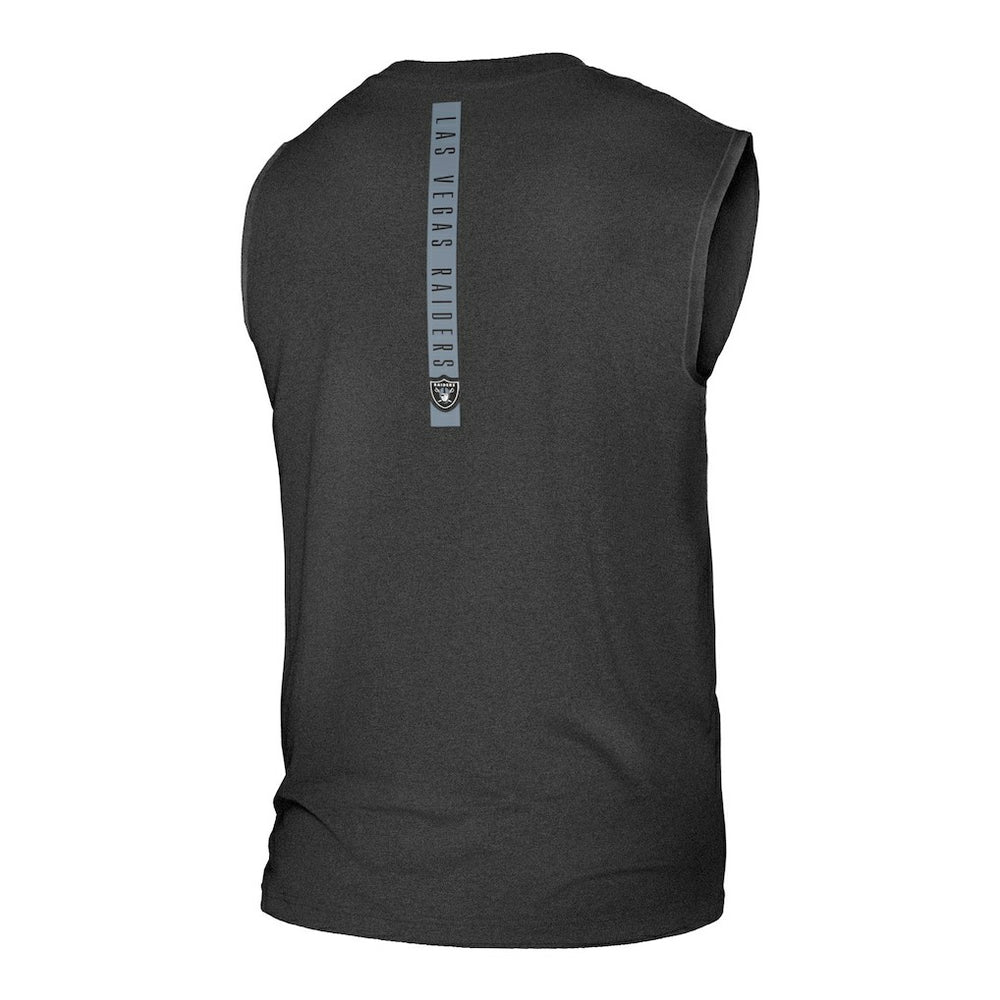 Las Vegas Raiders New Era Team Muscle Tank Top - Black Tops