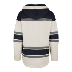 Columbus Blue Jackets '47 Rockaway Lace-Up Pullover Hoodie - Oatmeal | US 4993235