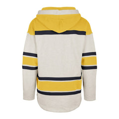 Nashville Predators '47 Rockaway Lace-Up Pullover Hoodie - Oatmeal | US 4993236
