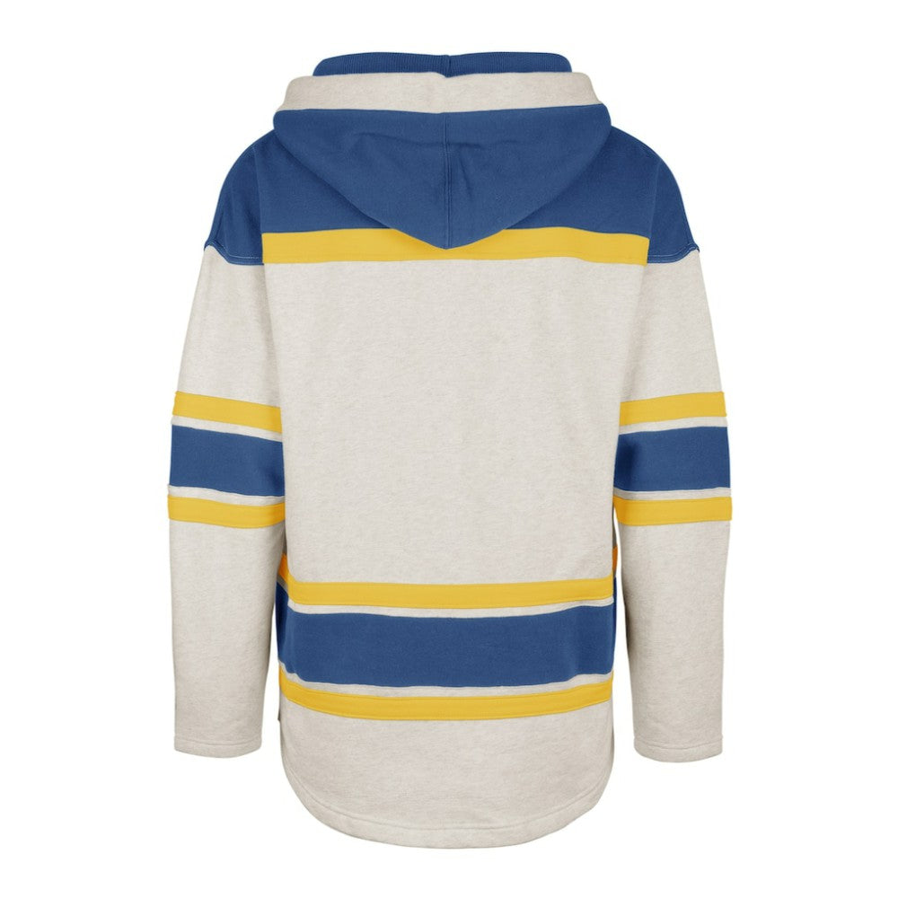 St. Louis Blues '47 Rockaway Lace-Up Pullover Hoodie - Oatmeal | US 4993248