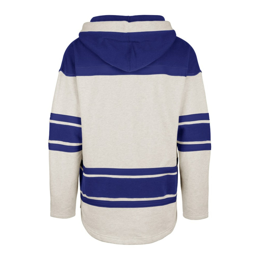 Toronto Maple Leafs '47 Rockaway Lace-Up Pullover Hoodie - Oatmeal | US 4993249