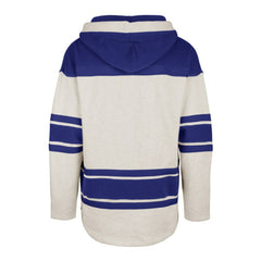 Toronto Maple Leafs '47 Rockaway Lace-Up Pullover Hoodie - Oatmeal | US 4993249
