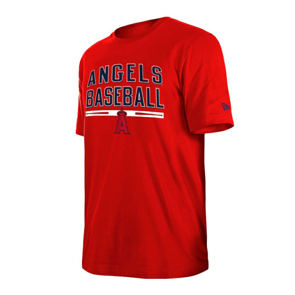 Los Angeles Angels New Era Batting Practice T-Shirt - Red T-shirts