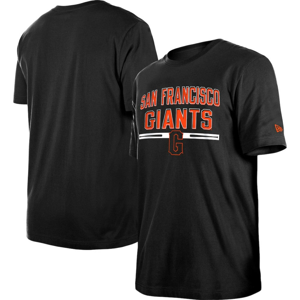 San Francisco Giants New Era Batting Practice T-Shirt - Black T-shirts