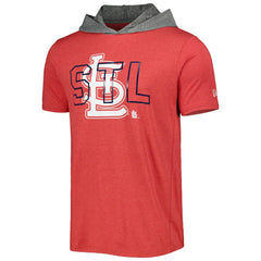 St. Louis Cardinals New Era Team Hoodie T-Shirt - Red Hoodies