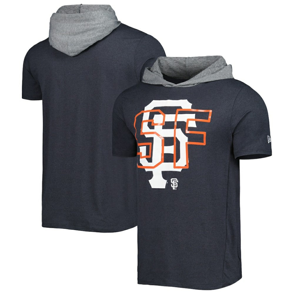 San Francisco Giants New Era Team Hoodie T-Shirt - Black Hoodies