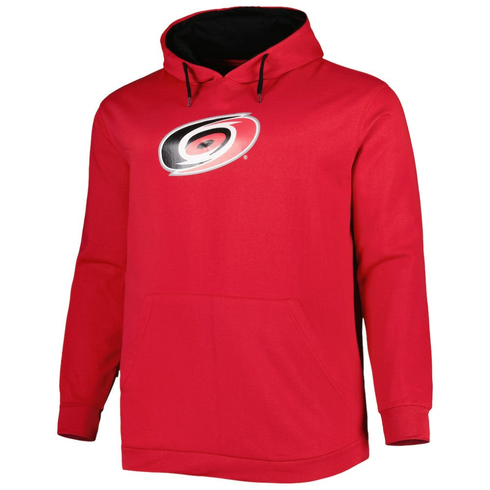 Carolina Hurricanes Big & Tall Fleece Pullover Hoodie - Red | US 4995015