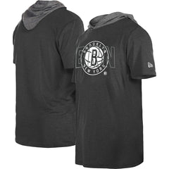 Brooklyn Nets Active Hoodie T-Shirt Black - New Era