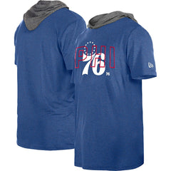 Philadelphia 76ers Active Hoodie T-Shirt Royal - New Era