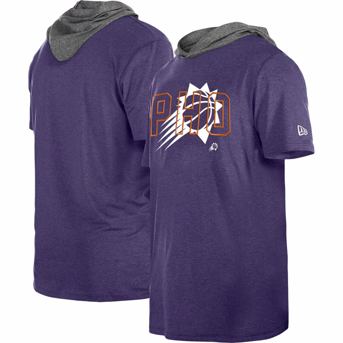 Phoenix Suns Active Hoodie T-Shirt Purple - New Era