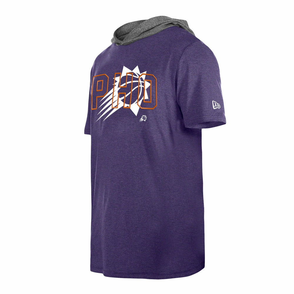 Phoenix Suns Active Hoodie T-Shirt Purple - New Era