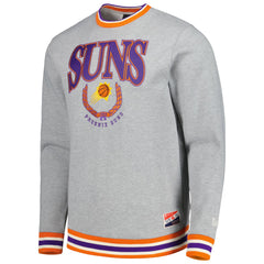 Phoenix Suns Unisex Vintage Throwback Crew Sweatshirt Heather Gray - New Era