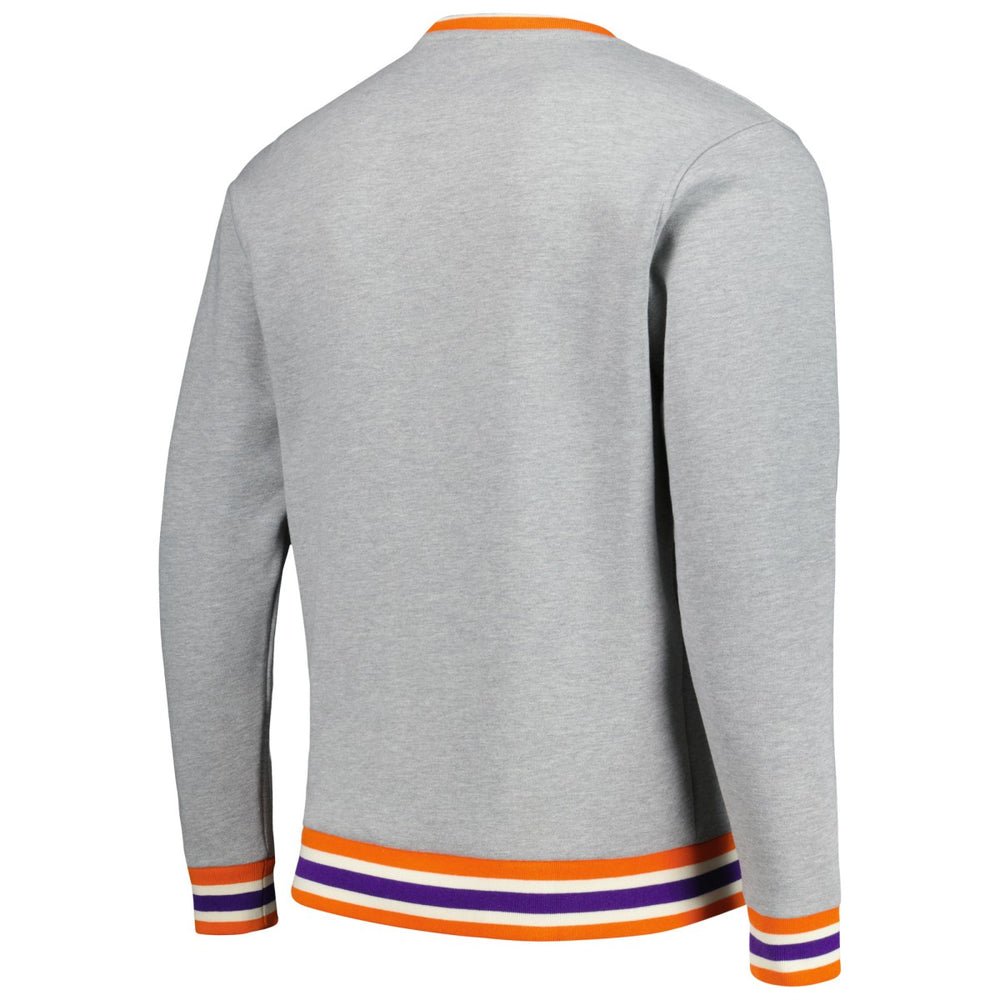 Phoenix Suns Unisex Vintage Throwback Crew Sweatshirt Heather Gray - New Era