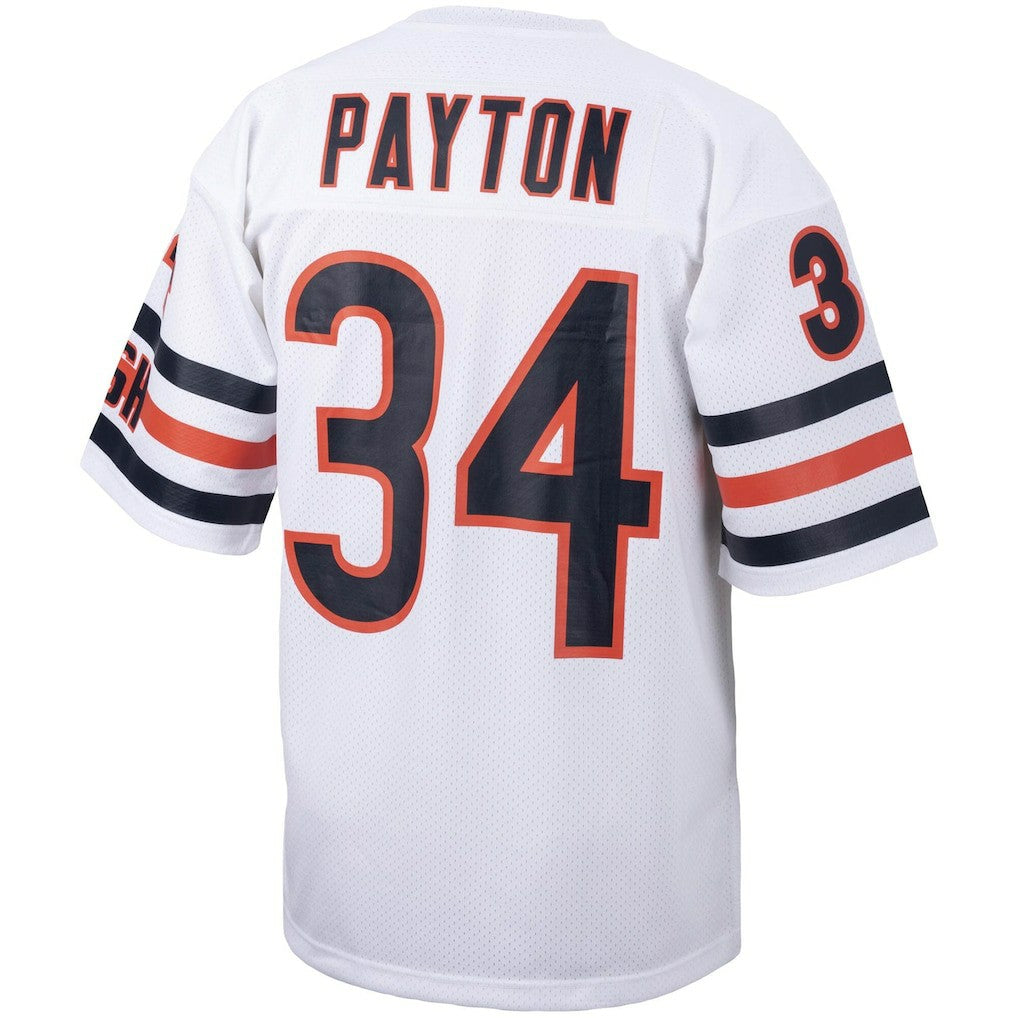 Walter Payton Chicago Bears Big & Tall 1985 Retired Player Replica Jersey - White Jerseys