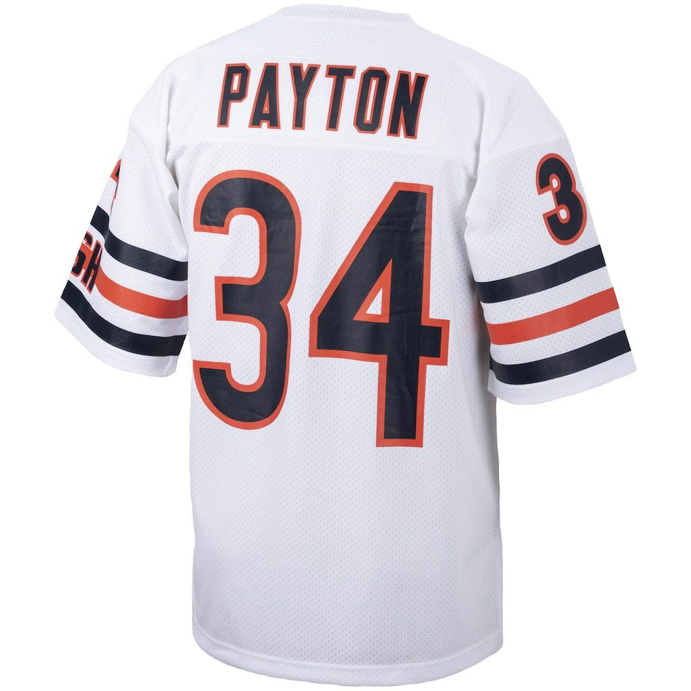 Walter Payton Chicago Bears Big & Tall 1985 Retired Player Replica Jersey - White Jerseys
