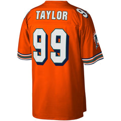 Jason Taylor Miami Dolphins Big & Tall 2004 Retired Player Replica Jersey - Orange Jerseys