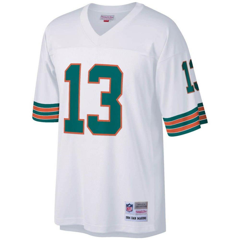 Dan Marino Miami Dolphins Big & Tall 1984 Retired Player Replica Jersey - White Jerseys