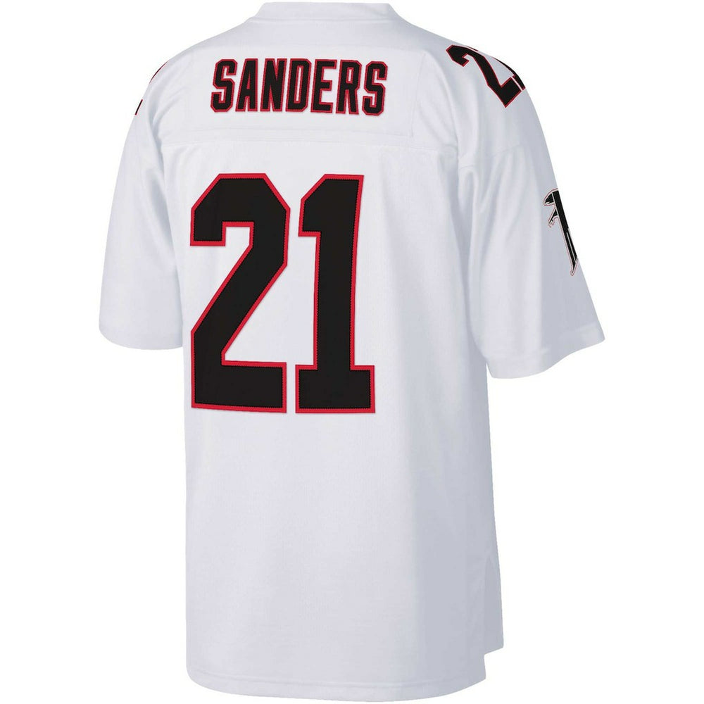 Deion Sanders Atlanta Falcons Big & Tall 1992 Retired Player Replica Jersey - White Jerseys