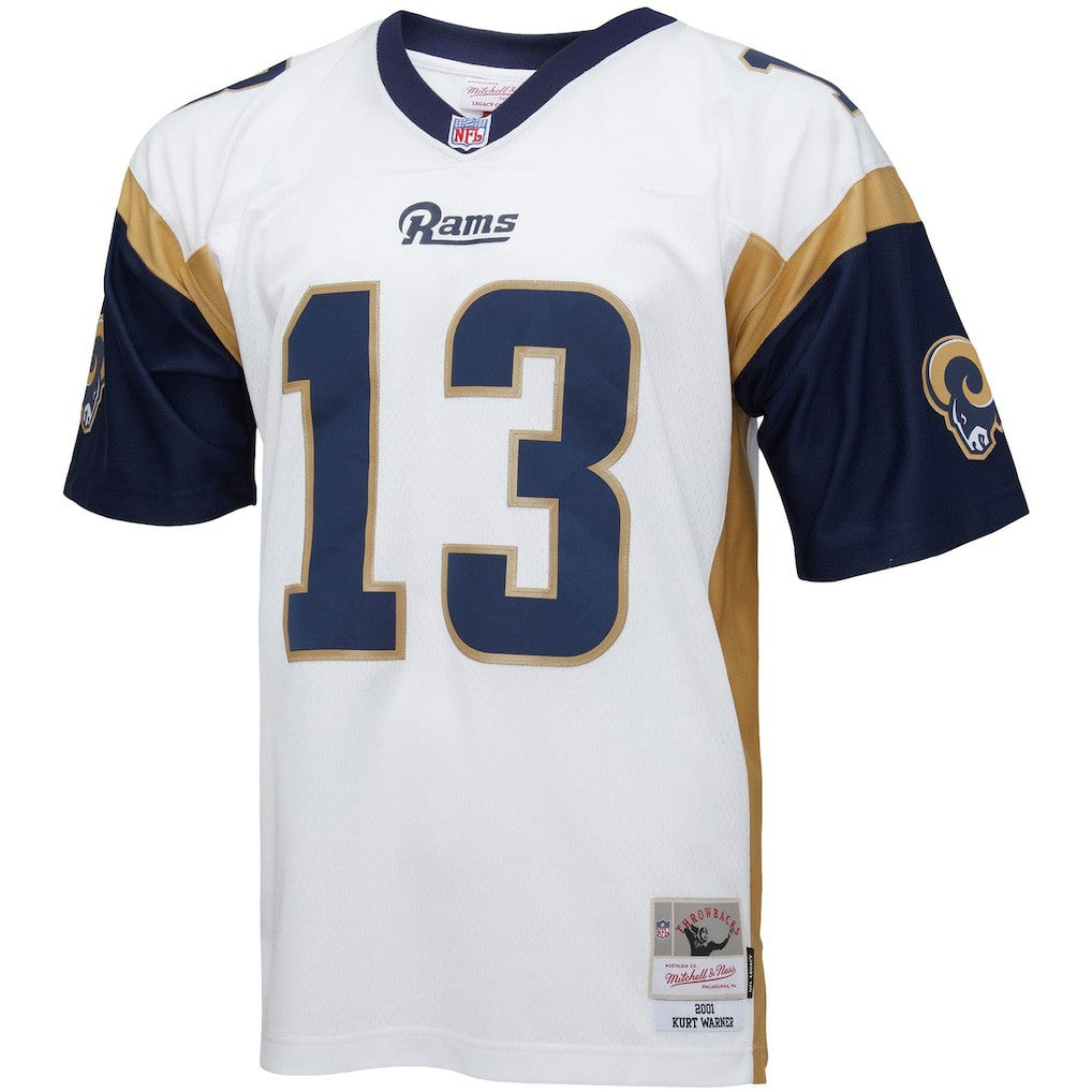 Kurt Warner Los Angeles Rams Big & Tall 2001 Retired Player Replica Jersey - White Jerseys