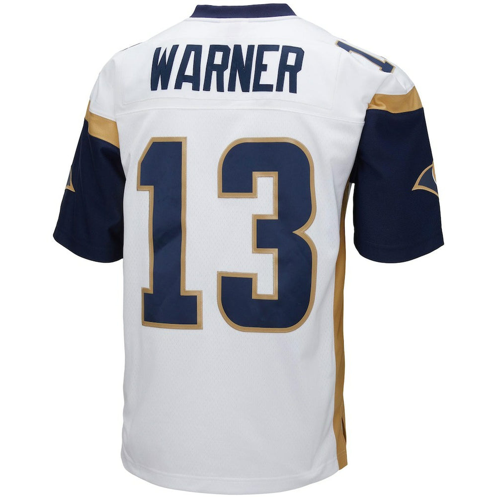 Kurt Warner Los Angeles Rams Big & Tall 2001 Retired Player Replica Jersey - White Jerseys