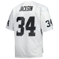Bo Jackson Las Vegas Raiders Big & Tall 1988 Retired Player Replica Jersey - White Jerseys