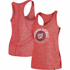 Washington Nationals New Era Women's Active Racerback Tank Top - Red Tanks