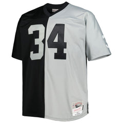 Bo Jackson Las Vegas Raiders Big & Tall Split Legacy Retired Player Replica Jersey - Black/Silver Jerseys