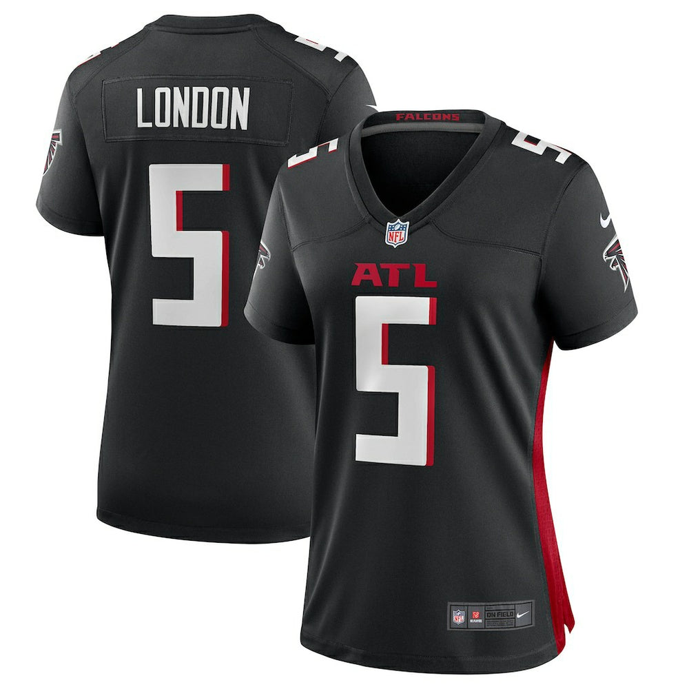 Drake London Atlanta Falcons Women's Player Game Jersey - Black Jerseys