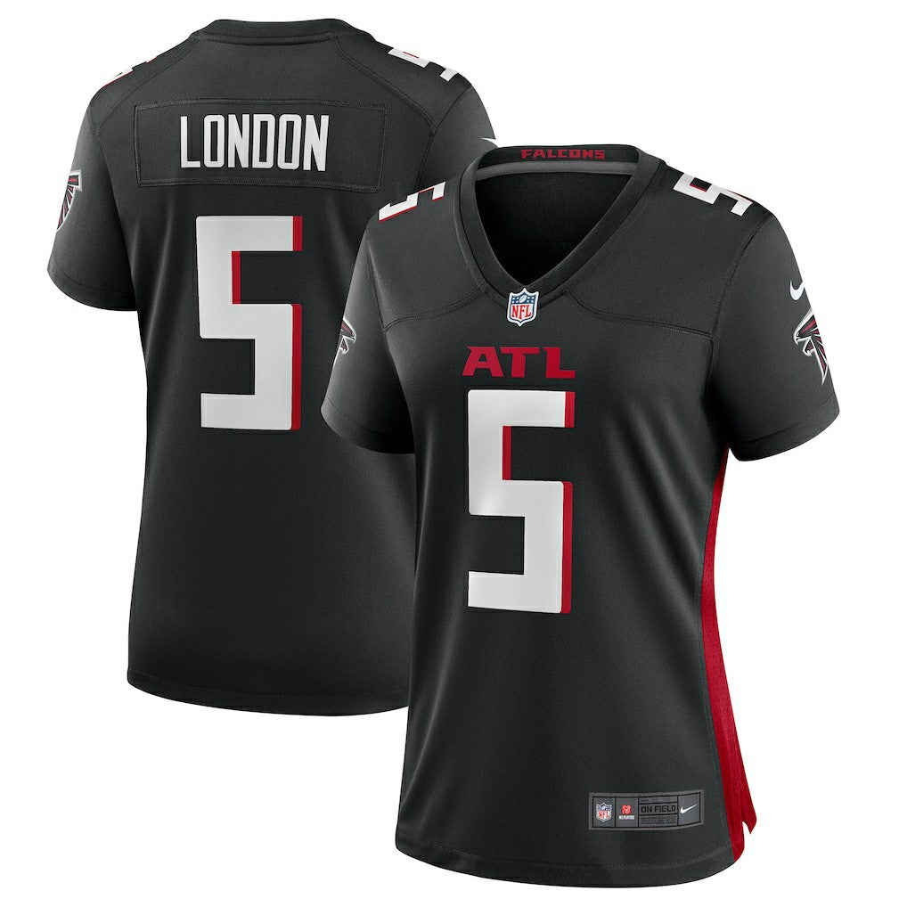 Drake London Atlanta Falcons Women's Player Game Jersey - Black Jerseys