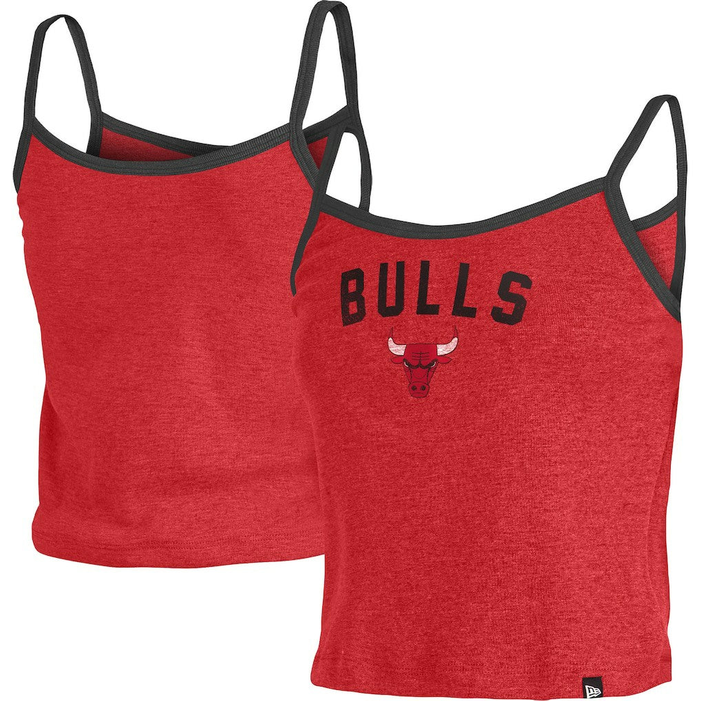 Chicago Bulls Women's Spaghetti Strap Tank Top Red - New Era