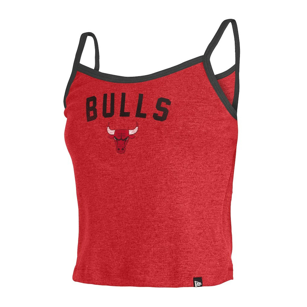 Chicago Bulls Women's Spaghetti Strap Tank Top Red - New Era