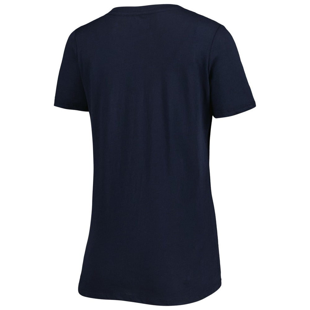 Tennessee Titans New Era Women's Ink Dye Sideline V-Neck T-Shirt - Navy T-shirts