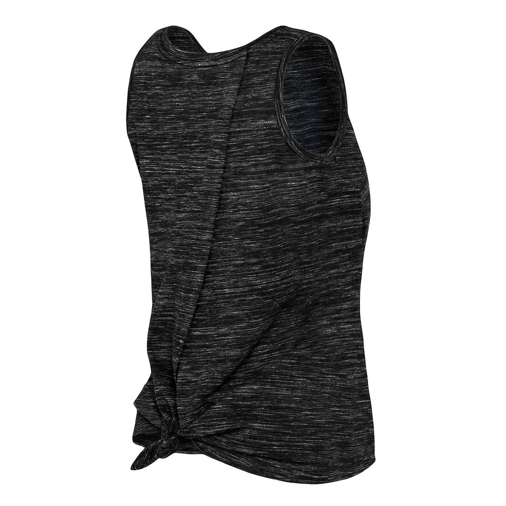 Brooklyn Nets Women's Space Dye Active Tank Top Black - New Era