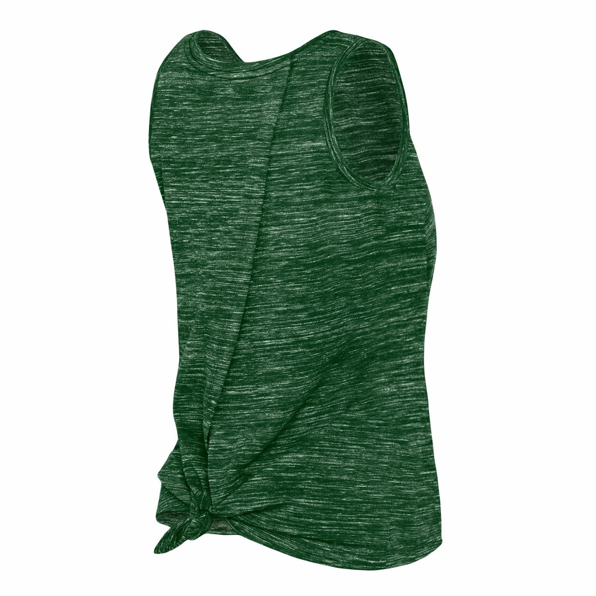 Milwaukee Bucks Women's Space Dye Active Tank Top Hunter Green - New Era