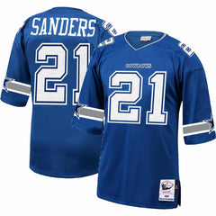 Deion Sanders Dallas Cowboys 1996 Authentic Throwback Retired Player Jersey - Royal Jerseys