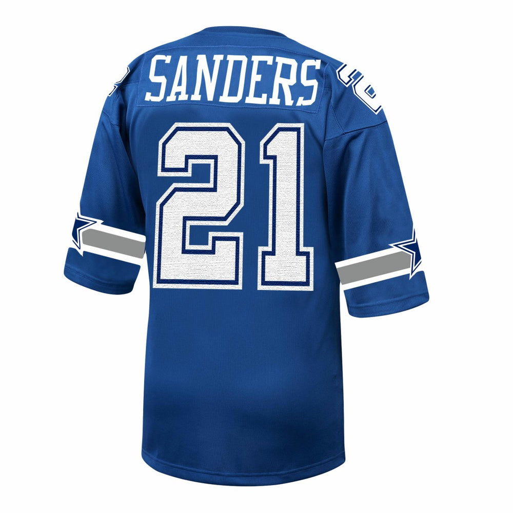 Deion Sanders Dallas Cowboys 1996 Authentic Throwback Retired Player Jersey - Royal Jerseys