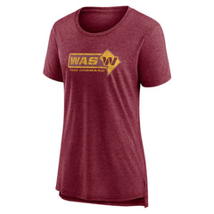 Washington Commanders Women's Hometown First Down T-Shirt - Heather Burgundy T-shirts