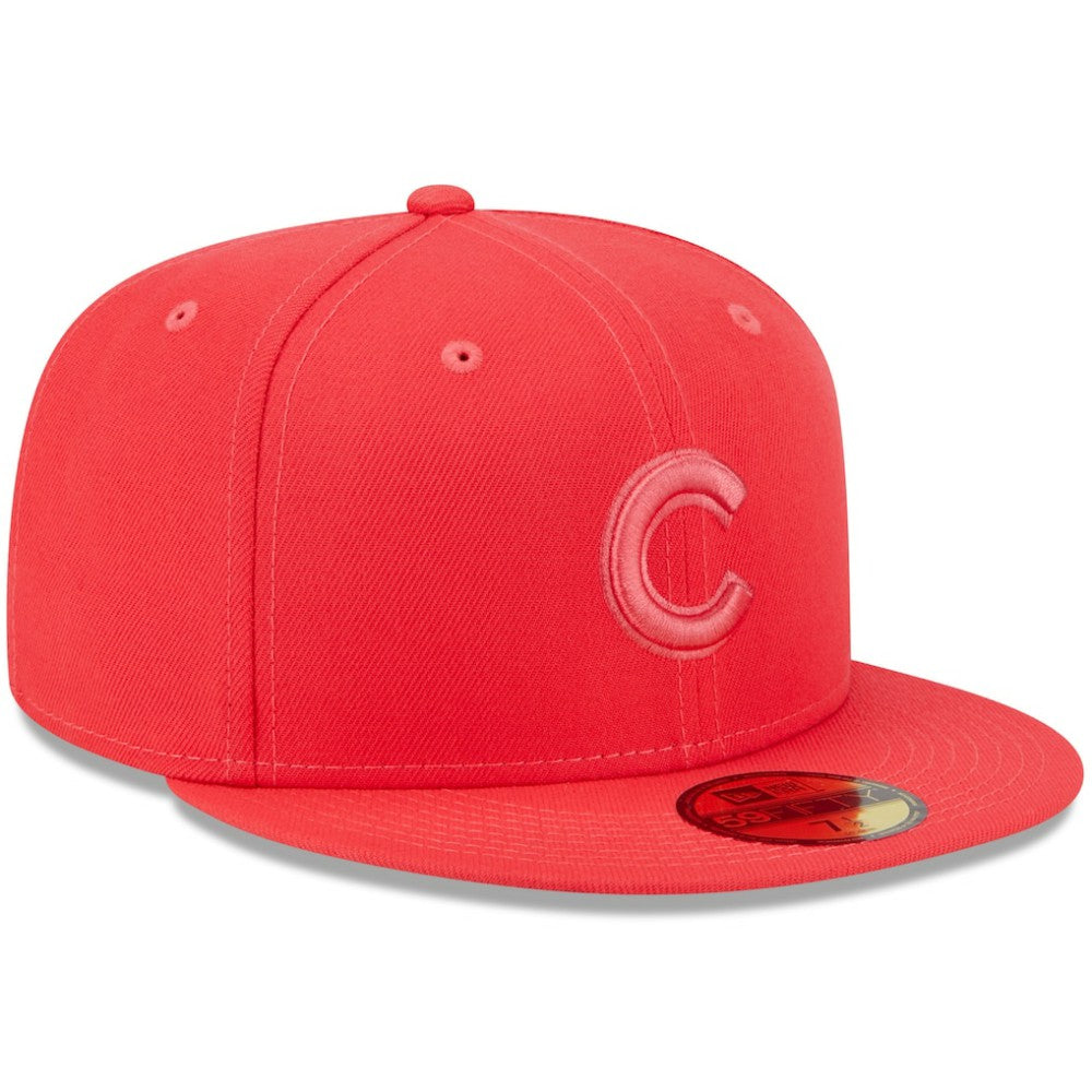 Chicago Cubs New Era 2023 Spring Color Basic 59FIFTY Fitted Hat - Red Hats