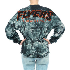 Philadelphia Flyers Fanatics Women's Crystal-Dye Long Sleeve T-Shirt - Black | US 4998552