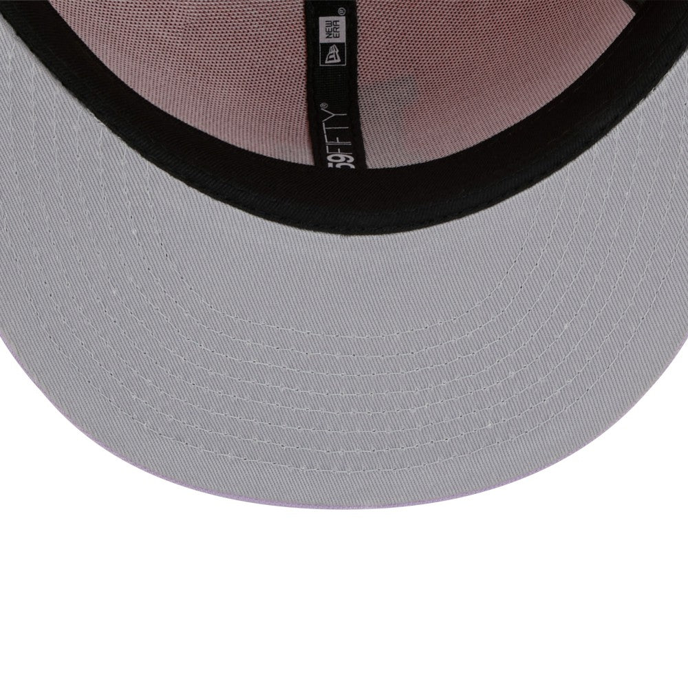 Los Angeles Dodgers New Era Spring Color Two-Tone 59FIFTY Fitted Hat - Red/Lavender Hats