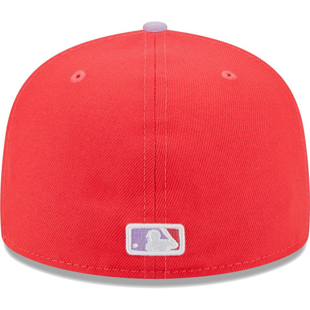 St. Louis Cardinals New Era Spring Color Two-Tone 59FIFTY Fitted Hat - Red/Lavender Hats