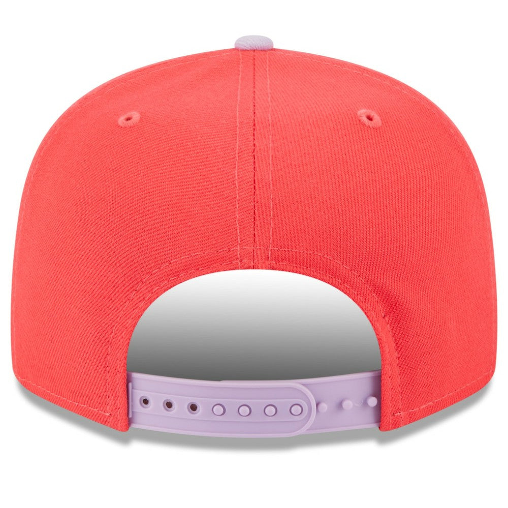 Athletics New Era Spring Basic Two-Tone 9FIFTY Snapback Hat - Red/Purple Hats