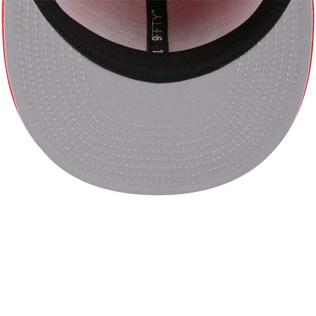 San Francisco 49ers New Era Color Pack Brights 9FIFTY Snapback Hat - Scarlet Hats