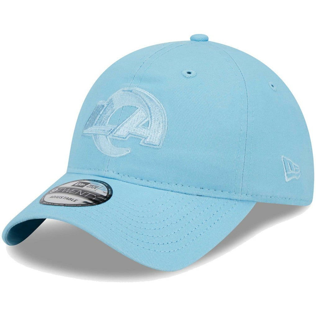 Los Angeles Rams New Era Core Classic 2.0 Brights 9TWENTY Adjustable Hat - Light Blue Hats