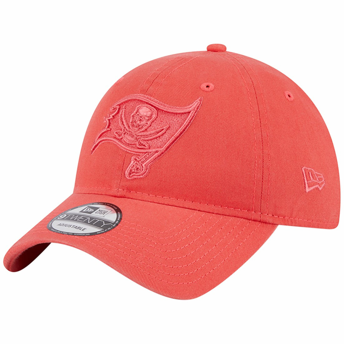 Tampa Bay Buccaneers New Era Core Classic 2.0 Brights 9TWENTY Adjustable Hat - Red Hats