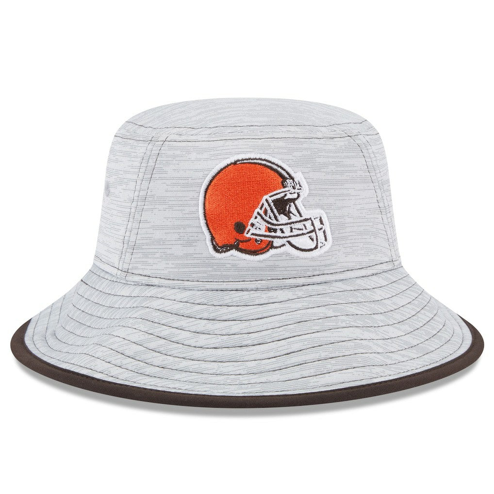 Cleveland Browns New Era Game Bucket Hat - Gray Hats