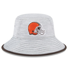 Cleveland Browns New Era Game Bucket Hat - Gray Hats