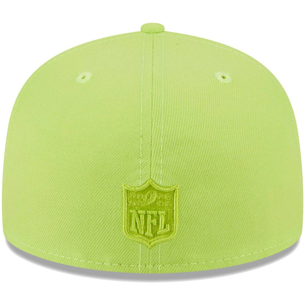 Los Angeles Rams New Era Color Pack Brights 59FIFTY Fitted Hat - Neon Green Hats