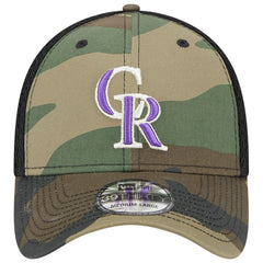 Colorado Rockies New Era Team Neo 39THIRTY Flex Hat - Camo Hats